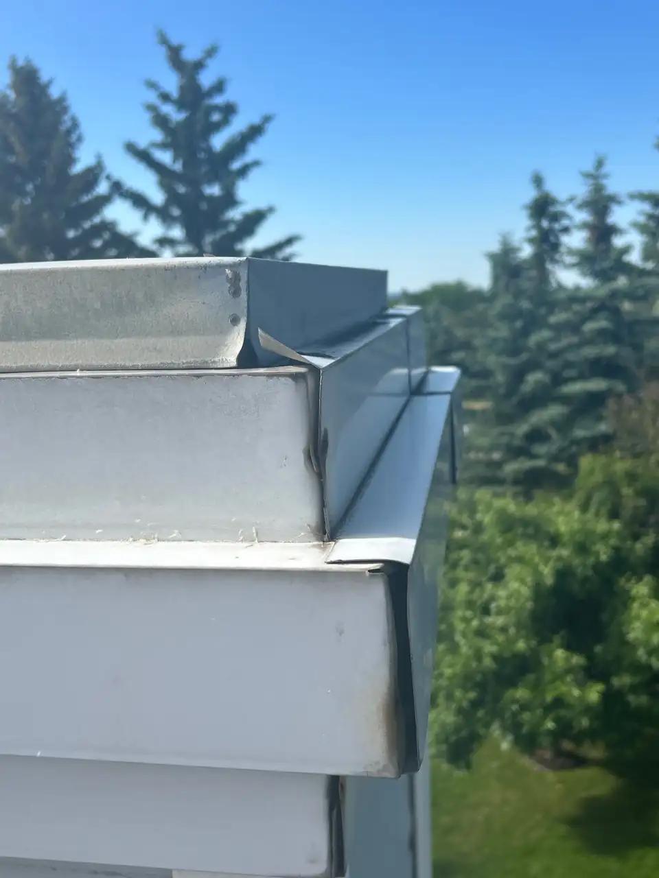 Checking shingle condition across the roof