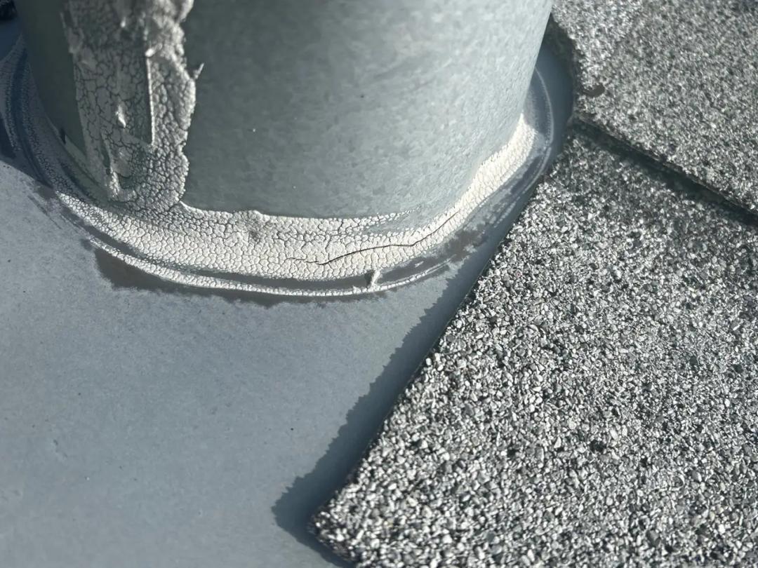 Valley and shingle detail documented with photos
