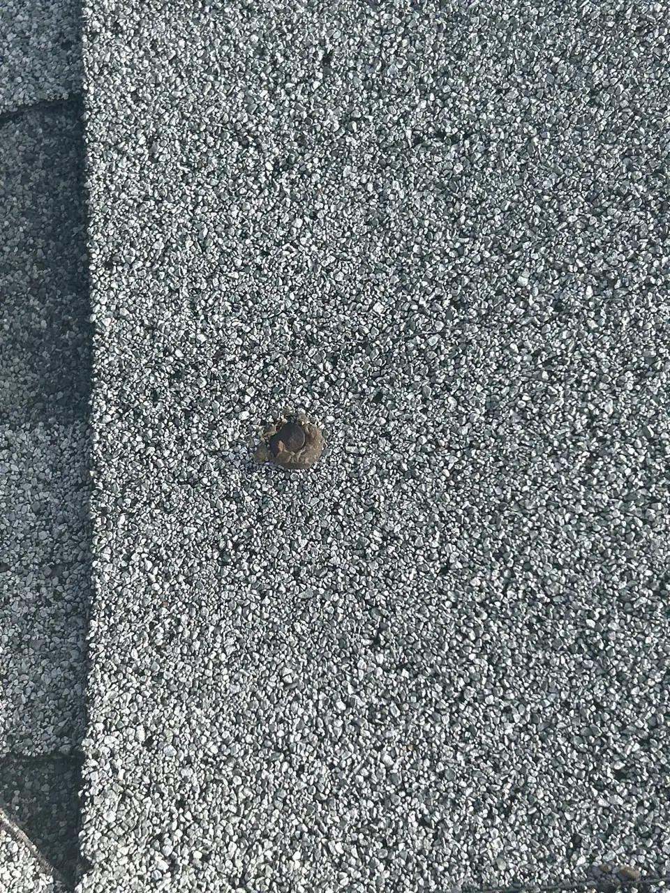 Close look at a vulnerable roof detail