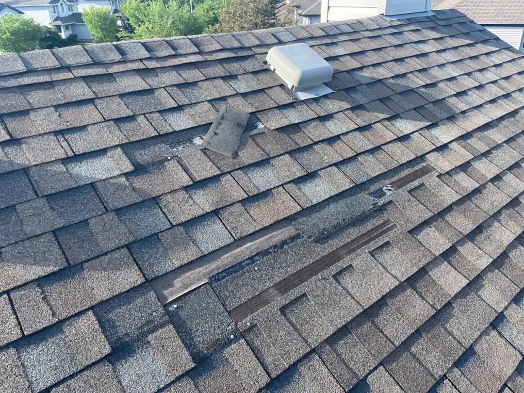 Preparing the area for new shingles