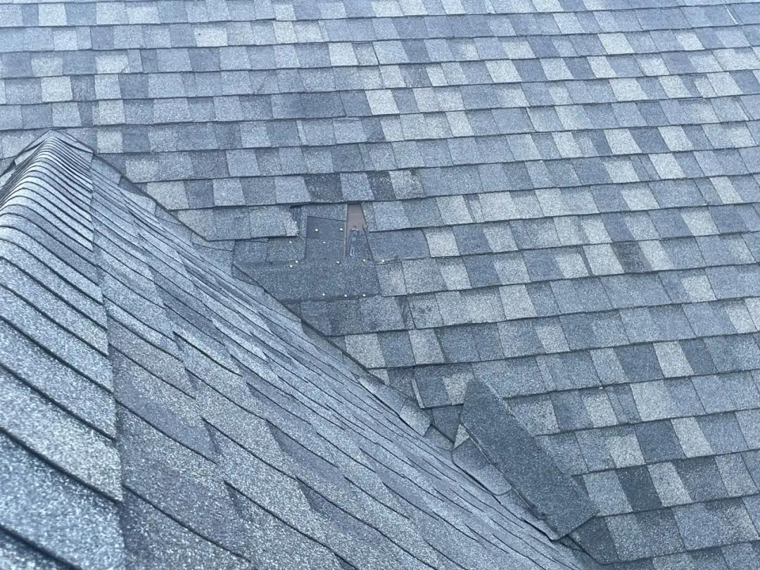 Preparing the roof area for new shingles