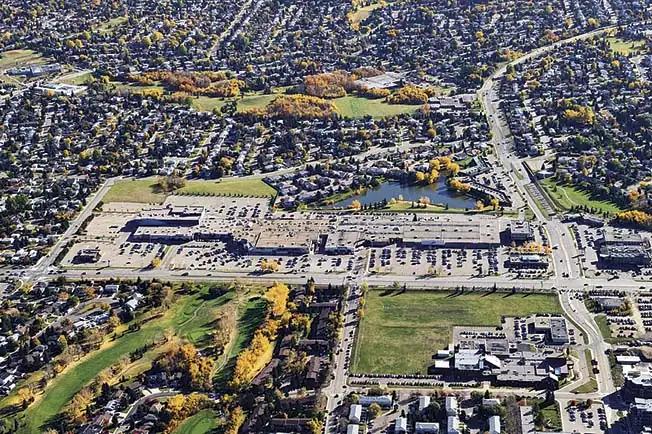 Aerial view of Sherwood Park